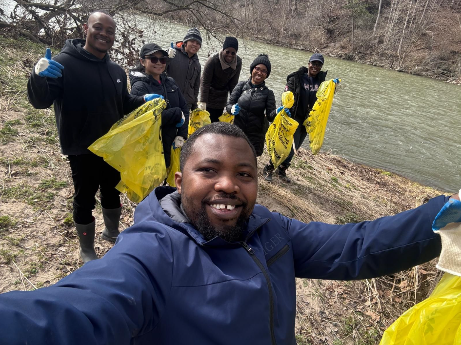 Fanshawe Rotaract members at fundraising event